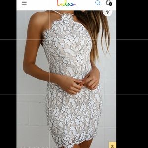 Lulus bodycon lace dress